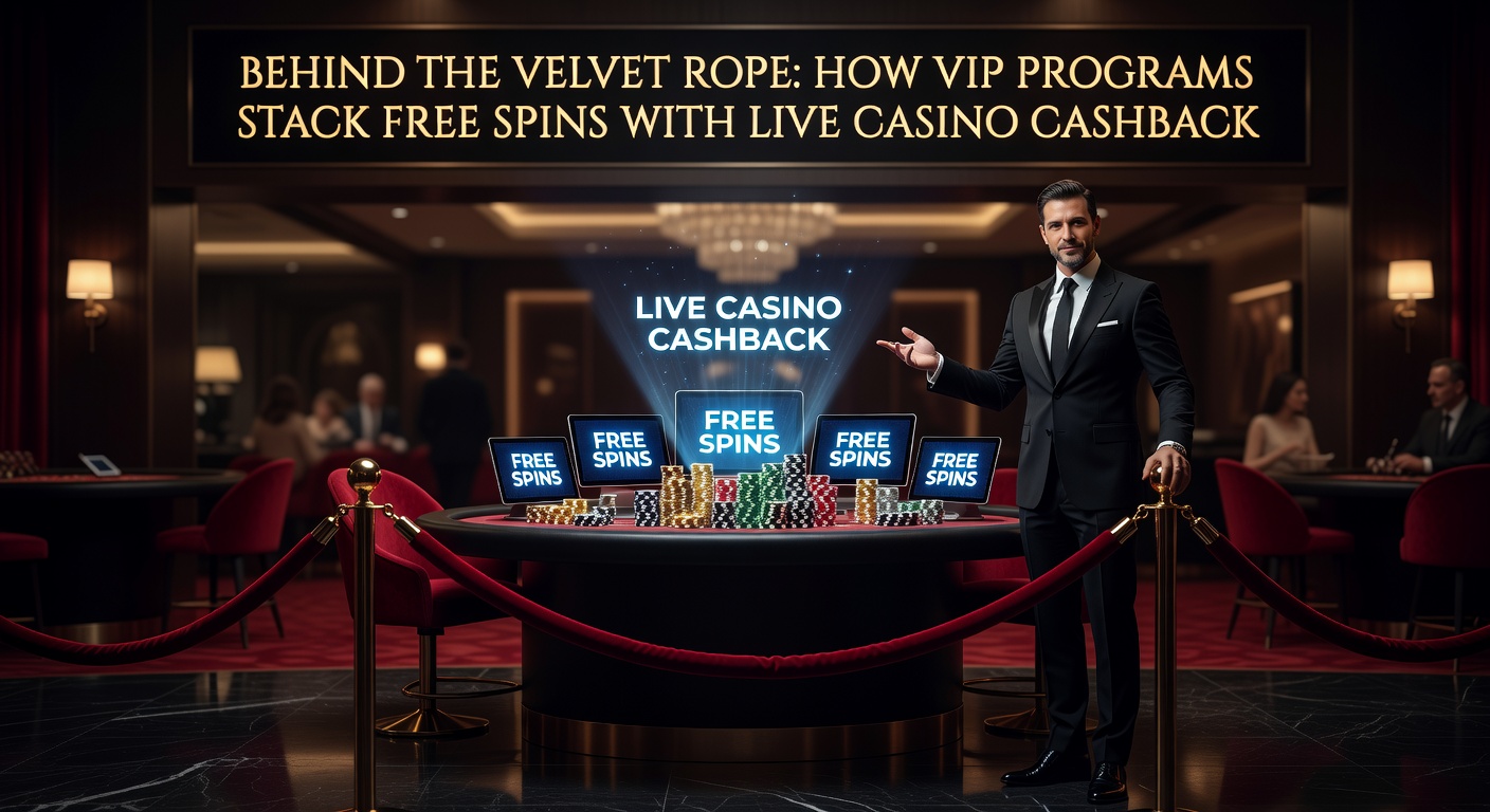Een elegante VIP-lounge in een online casino met fluweelgordijnen en glinsterende chips op een tafel, symboliserend exclusieve beloningen