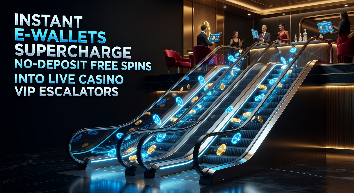 Afbeelding van een mobiele e-wallet app die free spins activeert op een live casino scherm met VIP-badges