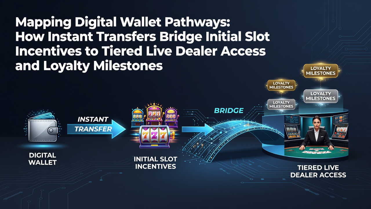 Digitale wallet interfaces die instant transfers tonen tussen slotbonussen en live dealer niveaus