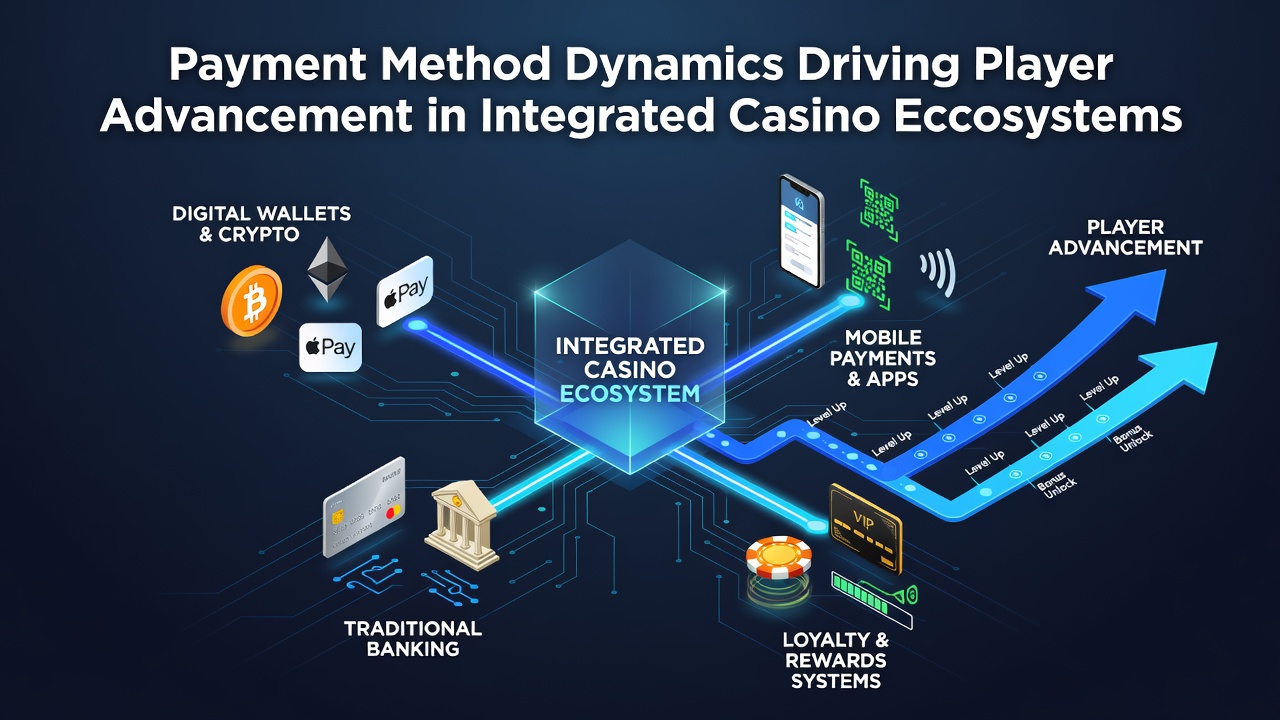 Overzicht van betaalmethoden en spelersvoortgang in casino ecosystemen