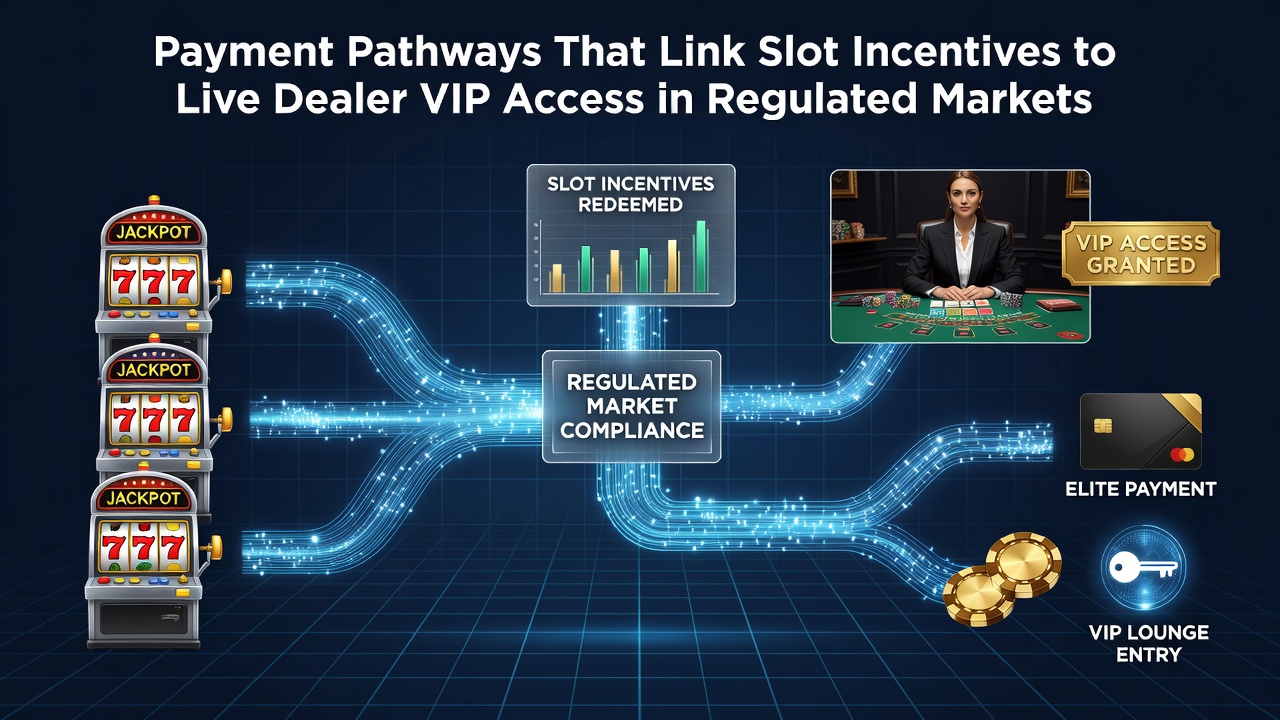 Betalingsroutes en bonusovergangen in online casino's met slots en live dealer spellen
